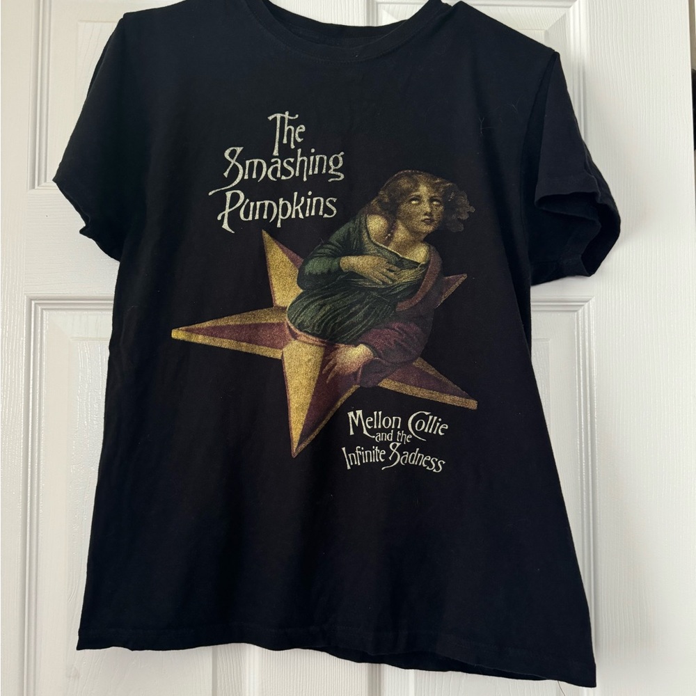 The Smashing Pumpkins Black Graphic T-Shirt